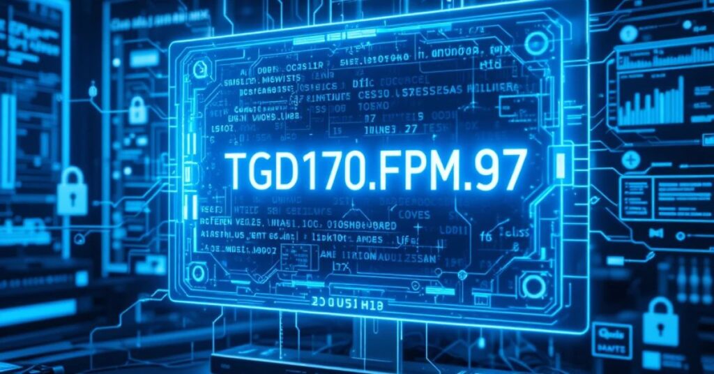 How to Work with Software Codes TGD170.FDM.97