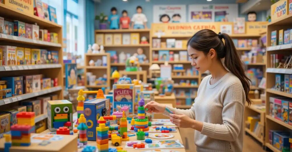 What should I look for in an educational toy