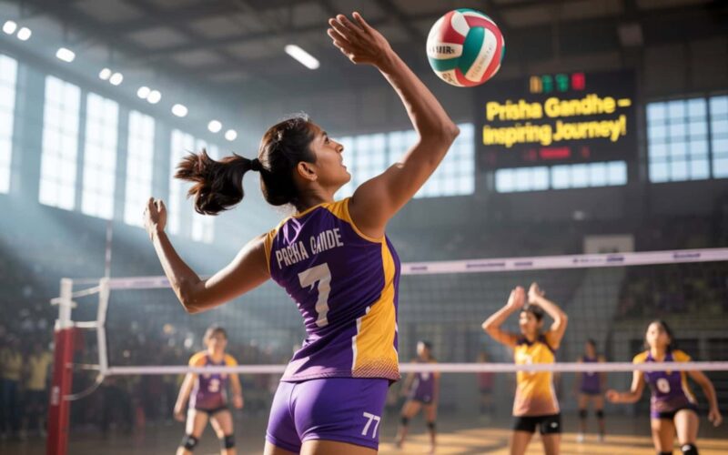 Prisha-Gandhe-Volleyball-Player